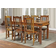 Lemon Pavilion Ganga Large Honey Dark Finish Dining Table 90x175cm