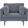 Venture Home Boom Grey/Black Lænestol 84cm