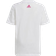 adidas Kid's Sportswear Essentials T-shirt & Short Set - White/Multicolor