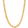 Italian Gold Solid Chain Necklace - Gold