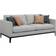 Coaster Apperson Grey Sofa 83.5" 2pcs 3 Seater