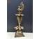 Bungalow Rose Novelty Brass Oil Lamp 23"