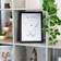 Happy Homewares Modern and Stylish Wood Effect Black Photo Frame 18x24cm