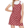 Trendyol Collection Women Mini Basic Regular Woven Dress - Burgundy