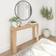 Plank+Beam Modern Blonde Console Table 12x46.2"