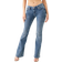 True Religion Big T Horseshoe Wing Flare Jean - Boho