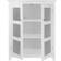 Birch Lane Leist White Storage Cabinet 27x32"