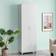 Costway Freestanding Versatile White Storage Cabinet 24x73.5"