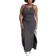 Adidas Women's Originals 3-Stripes Maxi Dress Plus Size - Black