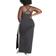 Adidas Women's Originals 3-Stripes Maxi Dress Plus Size - Black