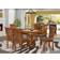 East West Furniture PORT7-SBR-C Dining Set 42x60" 7