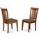 East West Furniture PORT7-SBR-C Dining Set 42x60" 7