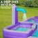 Sunny & Fun Bounce House with Water Slide & Air Blower