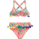 Beach Lingo Kid's Pom Swimsuit 2pcs - Punch