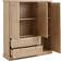 Bovento Birch Natural Garderob 122x130cm