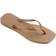 Havaianas Square Logo Metallic - Rose Gold