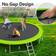 Lyromix Large Kids Trampoline with Light
