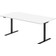 Ergoff Ergonomic White/Black Skrivbord 80x180cm