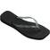 Havaianas Square Logo Metallic - Black