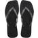 Havaianas Square Logo Metallic - Black