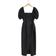 & Other Stories Fitted Puff Sleeve Dress - Black