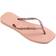 Havaianas Slim Square Logo Metallic - Roze