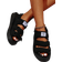 Shein Sports sandals with letter patch decor, heel strap