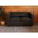 Lille Black Sofa 137cm Zweisitzer