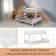 Homestyle4u Modern Bettrahmen 146.5x207cm