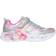 Skechers Girl's Infinite Heart Lights - Silver/Multicolour