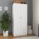 vidaXL 2 Drawers White Chipboard Armadio 80x180cm