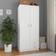 vidaXL 2 Drawers White Chipboard Garderob 80x180cm
