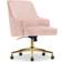 Serta Scarlett Modern Pink Office Chair 40.5"