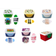 Puckator Clip lock stacked bento lunch box with cutlery