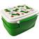 Puckator Clip lock stacked bento lunch box with cutlery