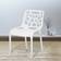 Brayden Studio Wigington White Kitchen Chair 80cm 2pcs