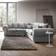 Abakus Direct Verona Light Grey Sofa 245cm 5 Seater