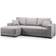 Honeypot Cimiano Grey Sofa 239cm 4 Seater