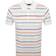 Paul & Shark Mens Kompact Tech Striped Polo Shirt - White