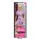 Barbie Fashionistas No Hair Look Wearing Pink Floral Dress GHW64