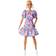 Barbie Fashionistas No Hair Look Wearing Pink Floral Dress GHW64