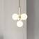 Nuura Miira Brass/Opal Pendant Lamp ∅ 38cm