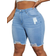 Shein Plus Size Women's Trendy Distressed Denim Shorts