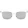 Megabilligt Square Sunglasses Transparent