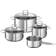 Schulte-Ufer Smilla Cookware Set with lid 4 Parts