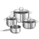 Schulte-Ufer Smilla Cookware Set with lid 4 Parts