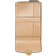 Michael Kors Leida Medium Metallic Signature Logo Wallet - Pale Gold
