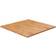 vidaXL 343032 Light Brown Plateau de table 80x80cm