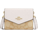 Coach Mini Envelope Wallet With Strap In Signature Canvas - Signature Canvas/Gold/Light Khaki Chalk