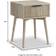 Roseland Furniture Jakob Oak Small Table 38x38cm